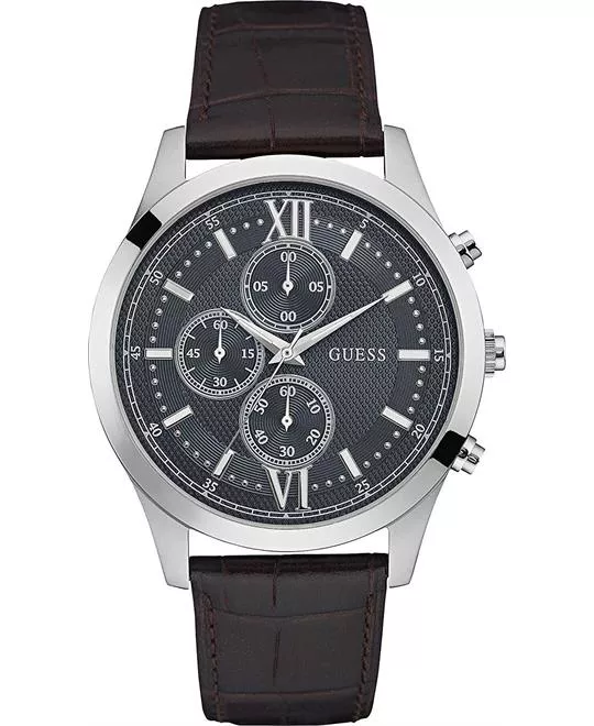 Guess Silver Watch 44mm 