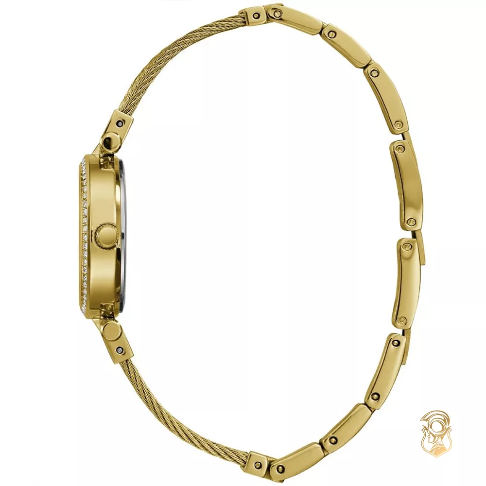 Guess Soho Wire Gold Tone Watch 27mm