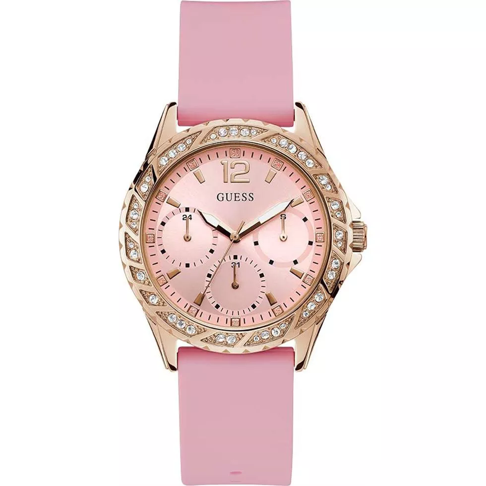 Guess Sparkling Pink Watch 40mm