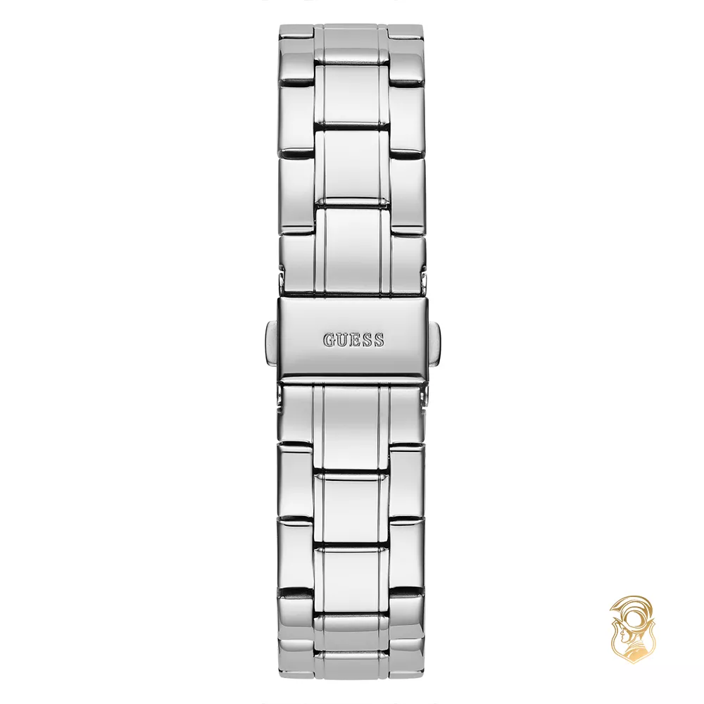 Guess Sparkling Silver Tone Watch 38mm