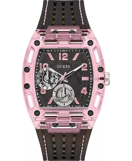 Guess Sporting Pink Black Multi-function Watch 42mm