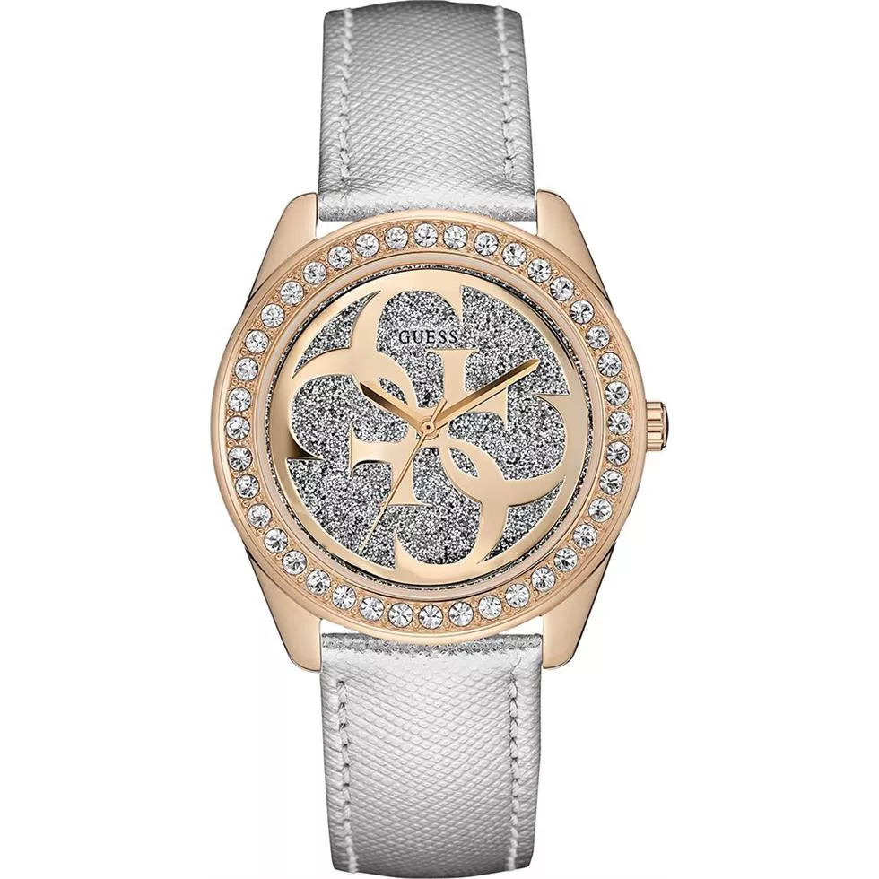 Guess Logo Rose Gold Watch 40mm