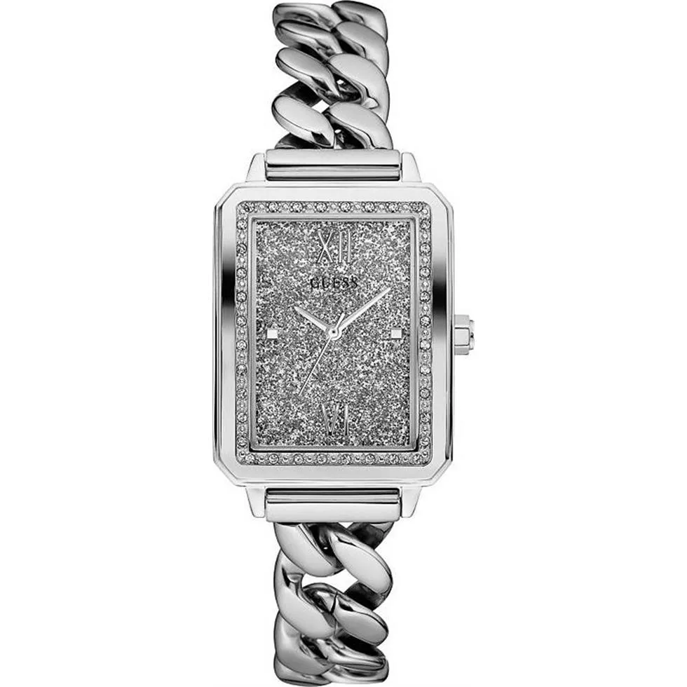 Guess Factory Silver Tone Watch 28mm