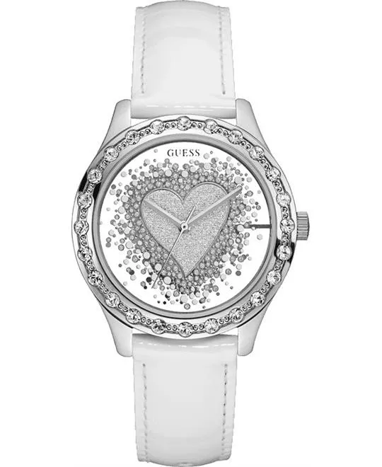 GUESS Trendy Silver-Tone Watch 38mm