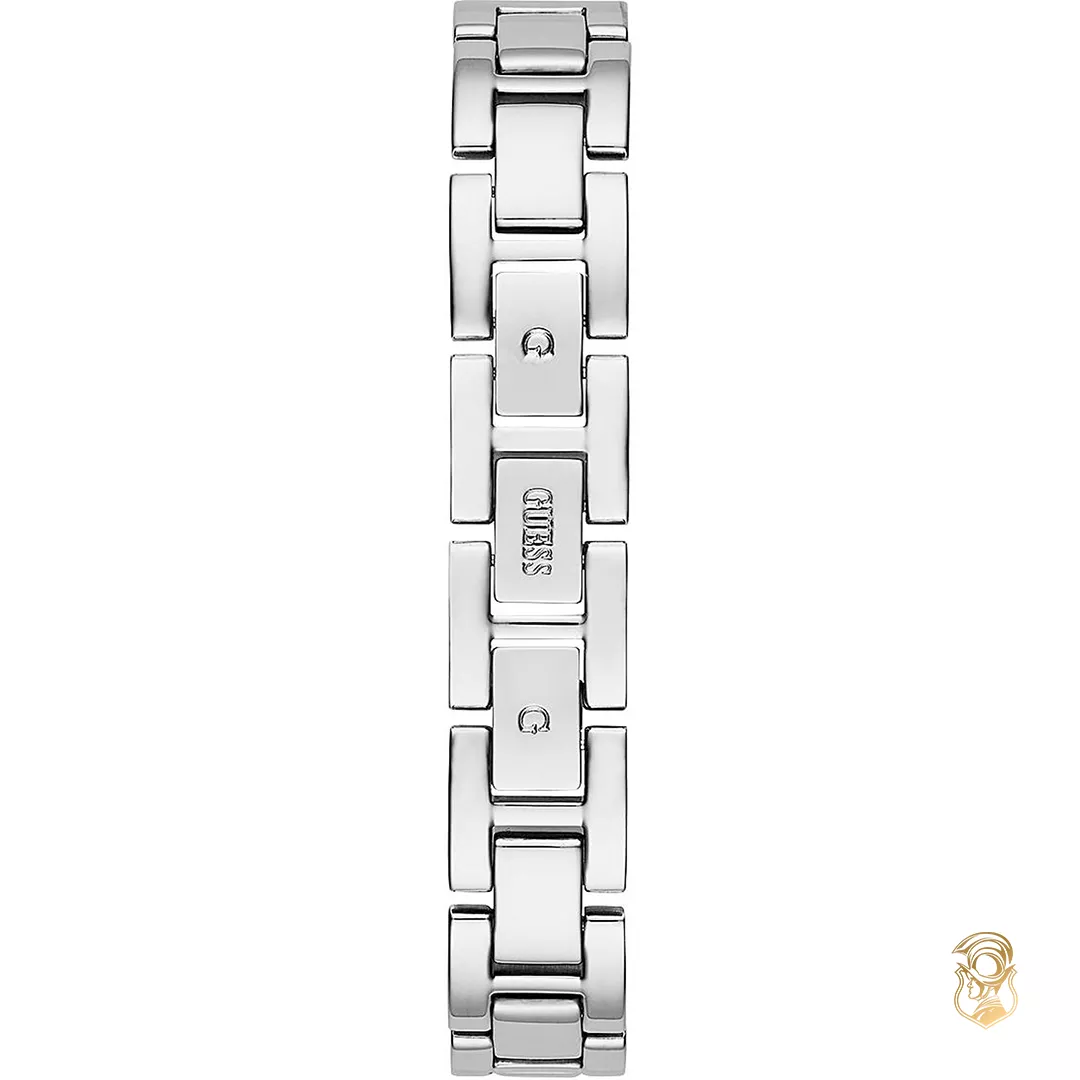 Guess Tri Luxe Silver Tone Watch 32mm