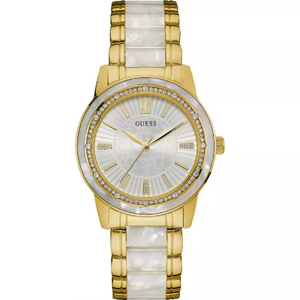GUESS Two-Tone Stainless Steel Watch 37mm 