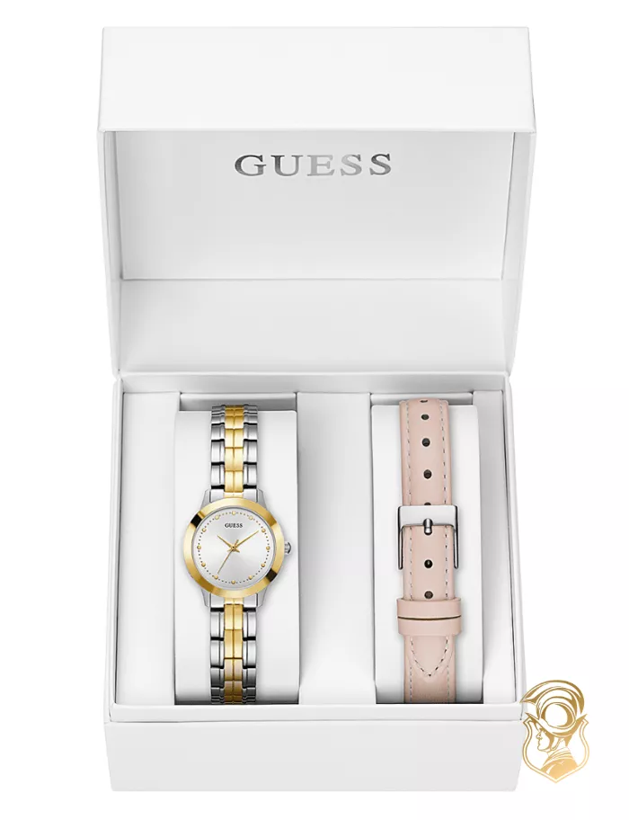 Guess Chelsea Two Tone Watch Set 30mm