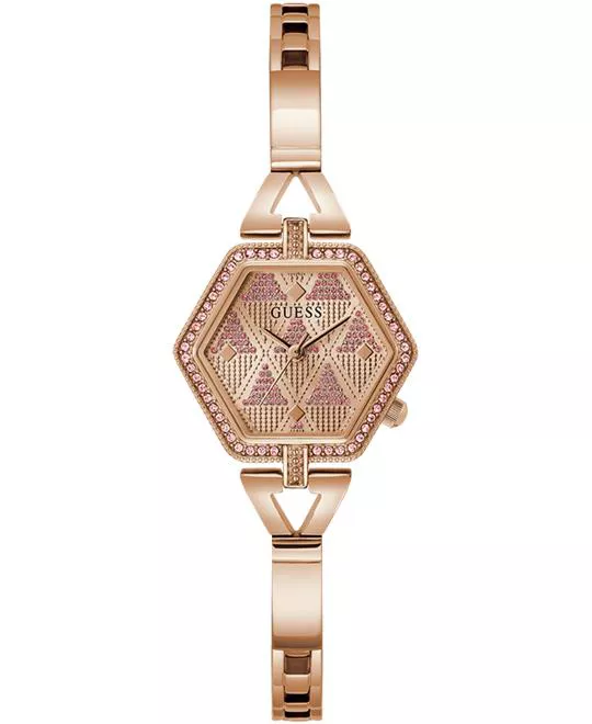Guess Vanity Rose Gold Tone Watch 28mm