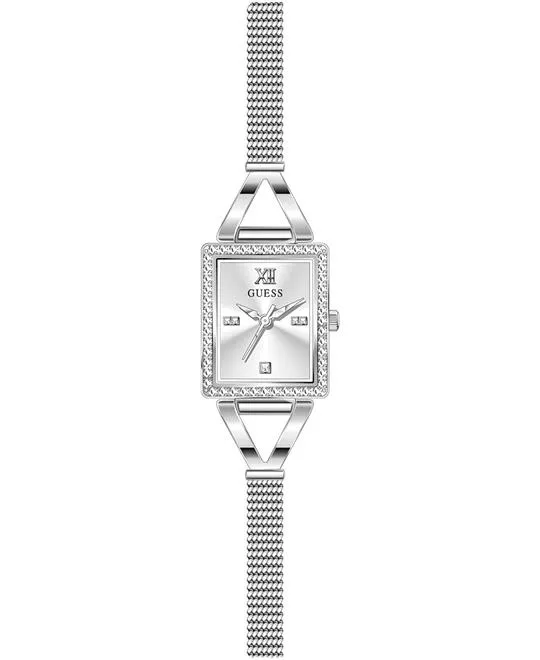Guess Vanity Silver Tone Watch 22mm