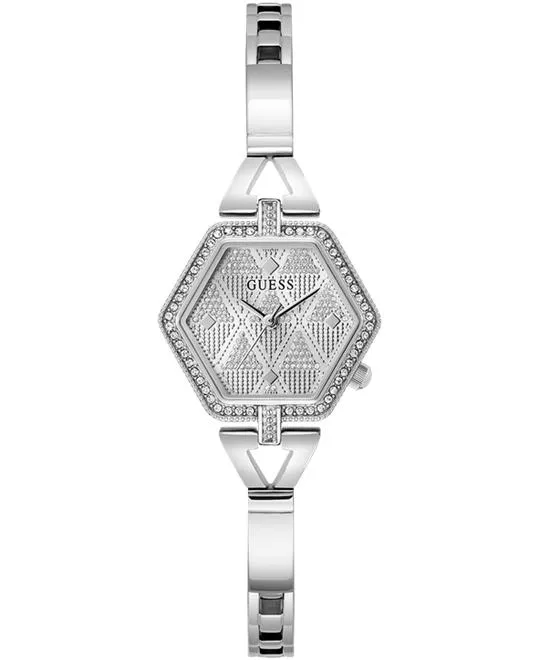 Guess Vanity Silver Tone Watch 28mm