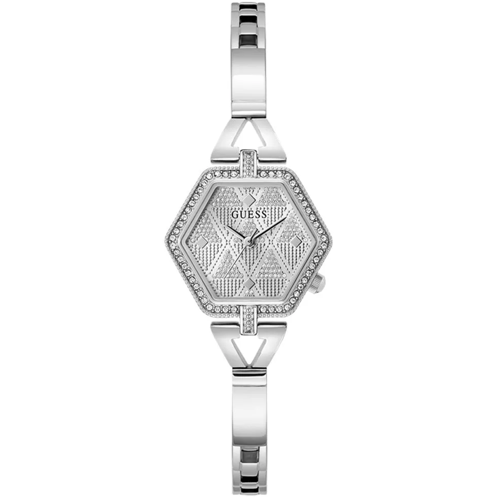 Guess Vanity Silver Tone Watch 28mm