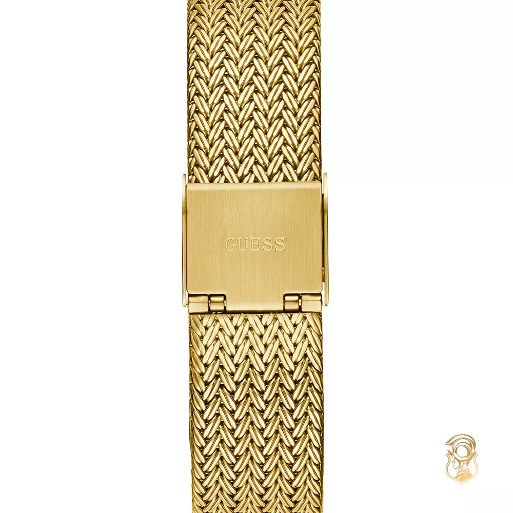 Guess Willow Gold-Tone Mesh Watch 38mm