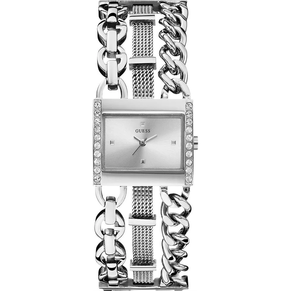 GUESS Chain Mesh Women's Watch 24x28mm 