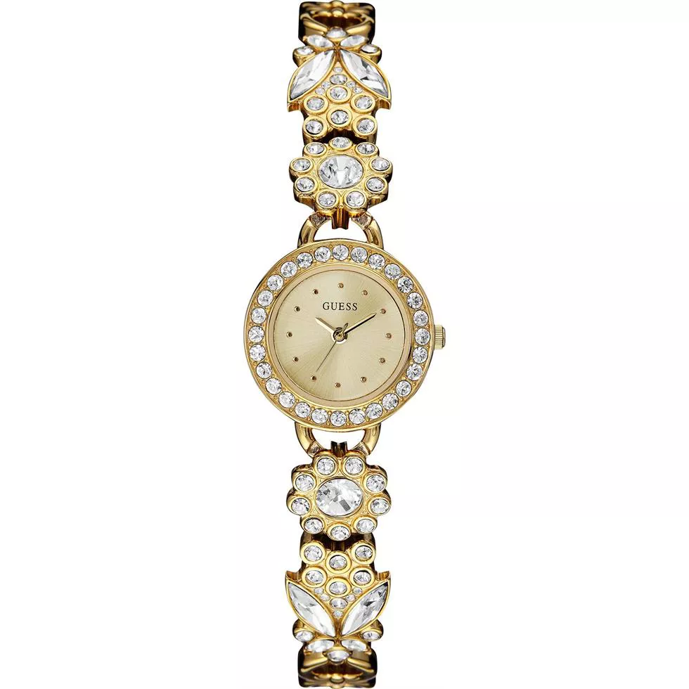 GUESS  Floral Crystal Women's Watch 22mm 