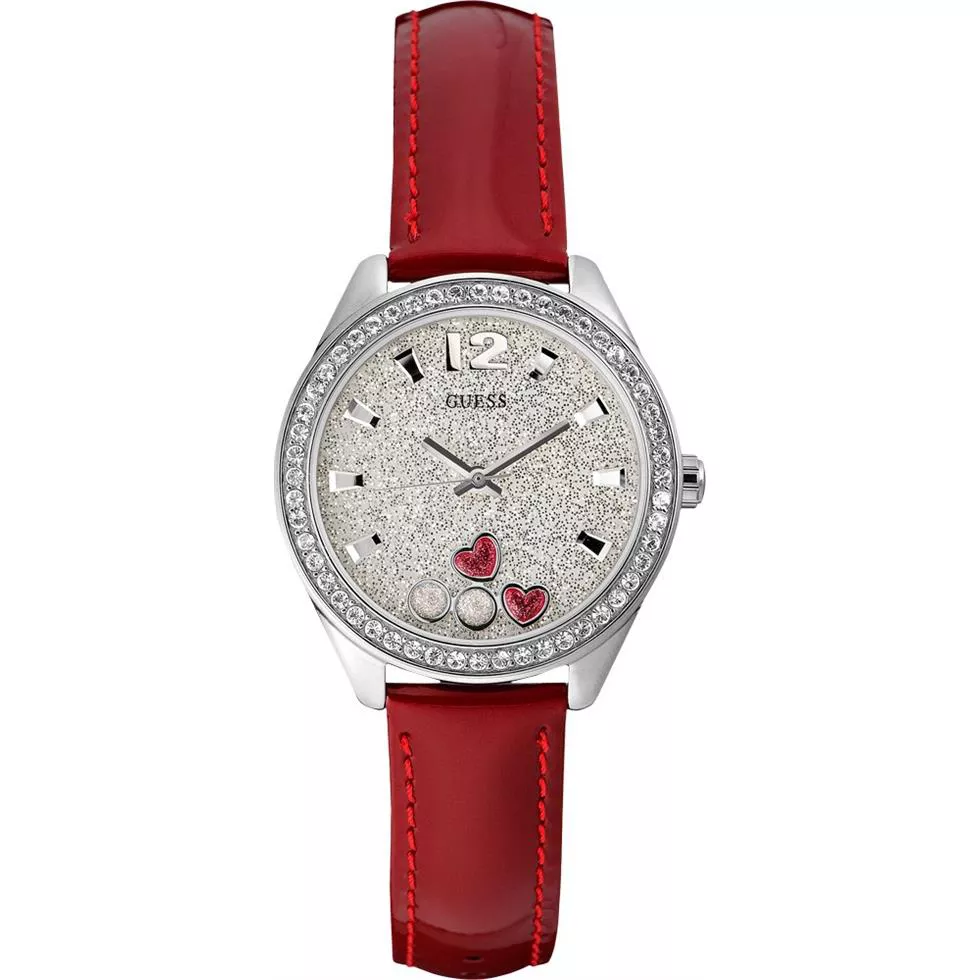 Guess Women's Lether Strap Watch 36mm