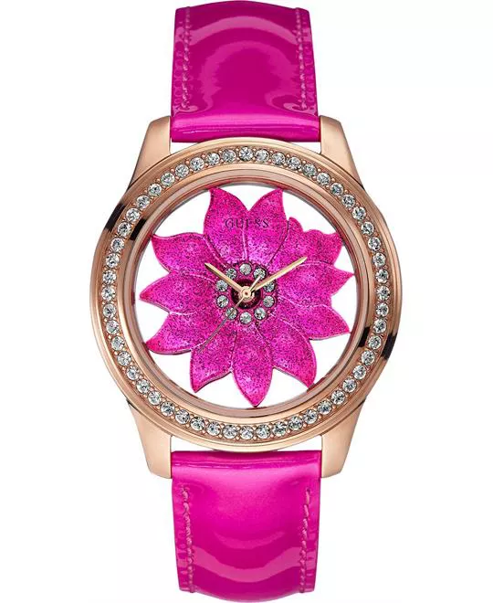 GUESS Floral Watch with Genuine Patent 42mm 