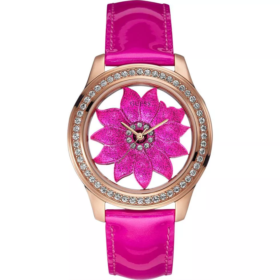 Guess Floral Pink Watch 42mm 