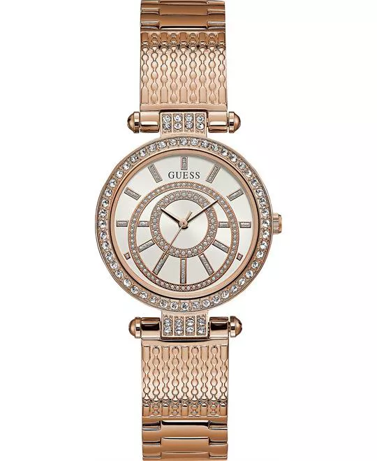 Guess Muse Rose Gold-Tone Watch 32mm