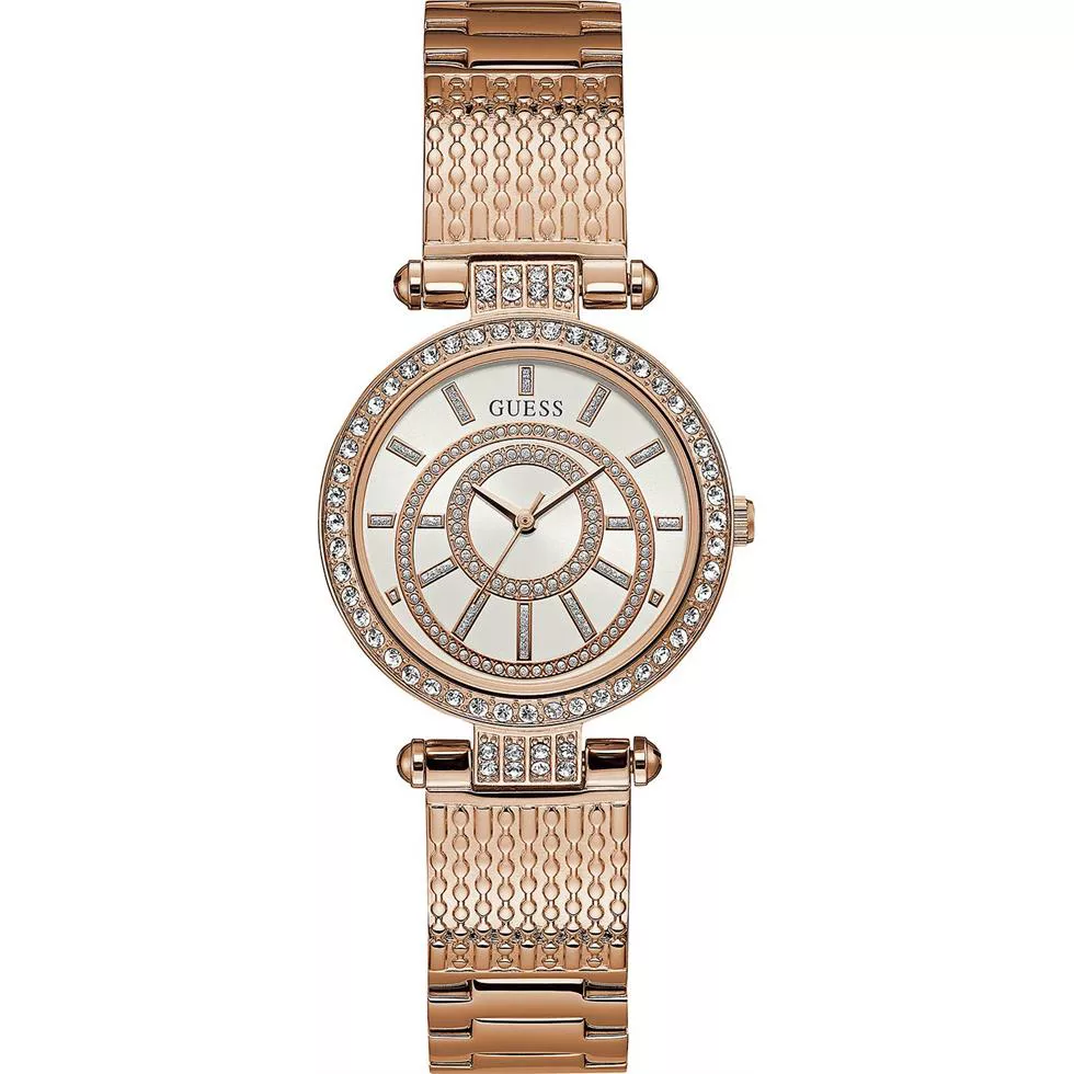 Guess Muse Rose Gold-Tone Watch 32mm