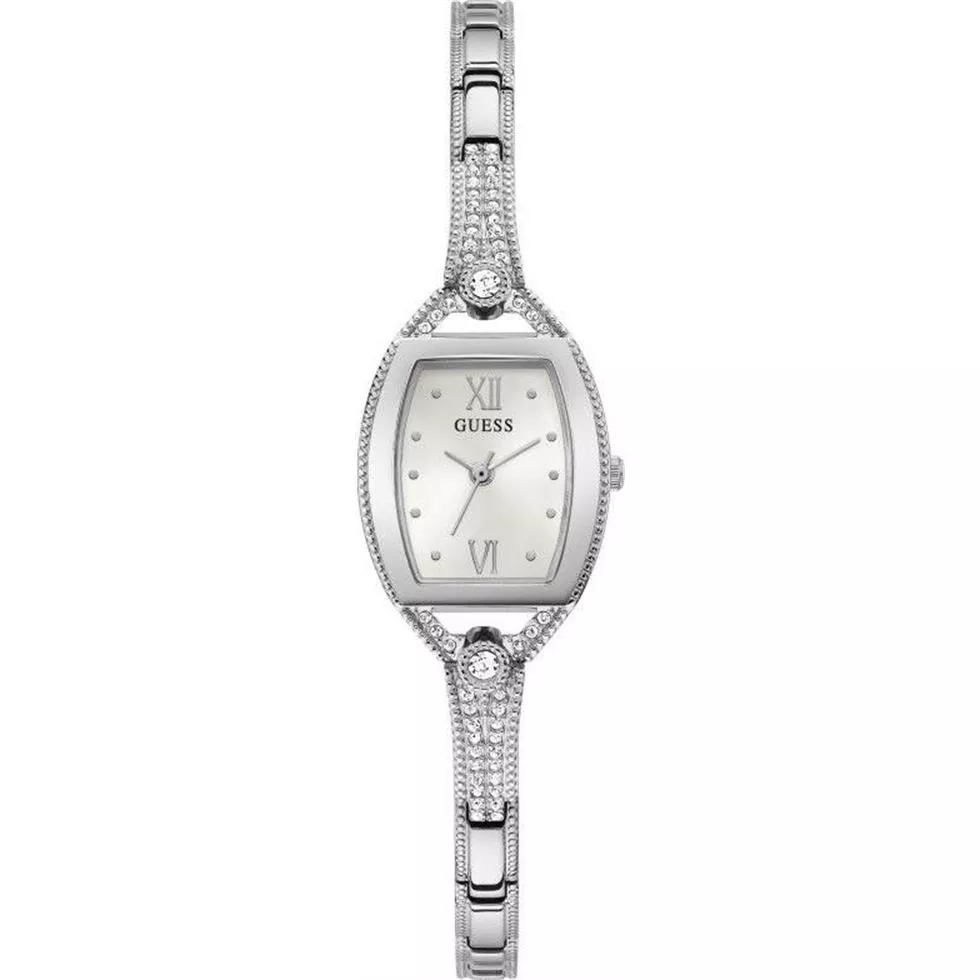 Guess Scalett Silver Tone Watch 22mm