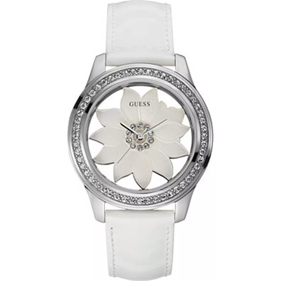 GUESS Floral Watch with Genuine Patent 42mm 