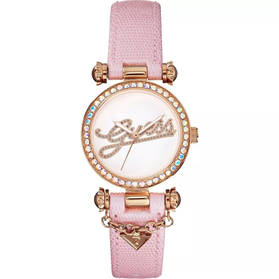 GUESS Iconic Shine & Dazzle Crystal Watch 32mm