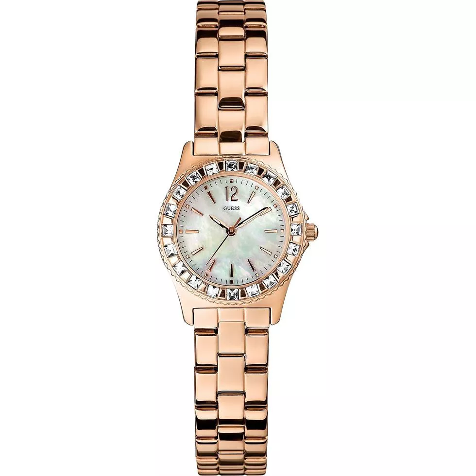 Guess Petite Rose Gold Watch 28mm 