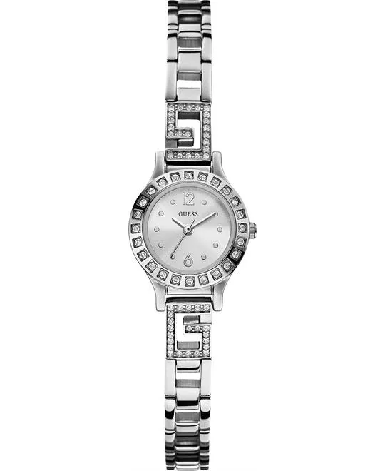 Guess Vanity Silver Tone Watch 20mm
