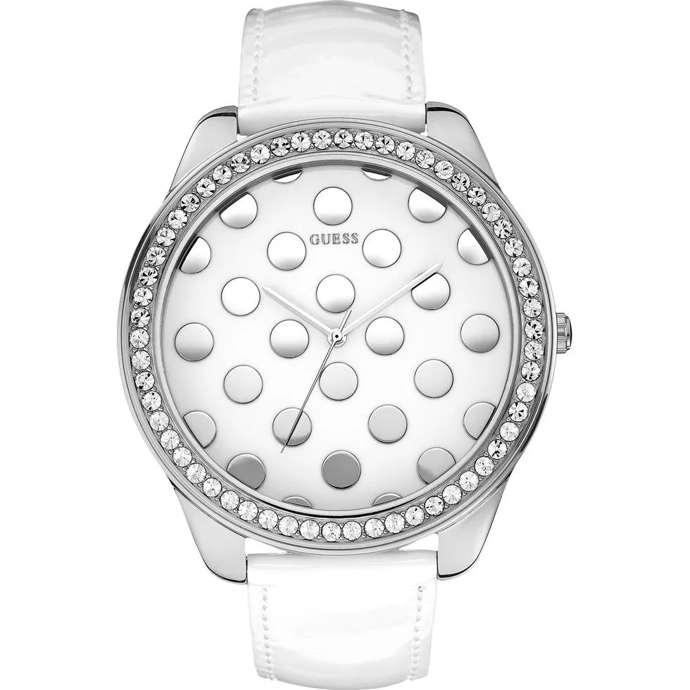 GUESS Whimsical polka Patent Watch 51mm