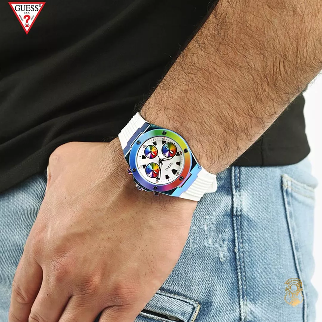 Guess Worn With Pride Tie-Dye Watch 39mm