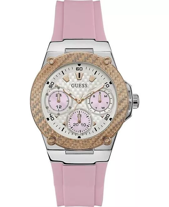 Guess Rigor Pink Tone Watch 39mm