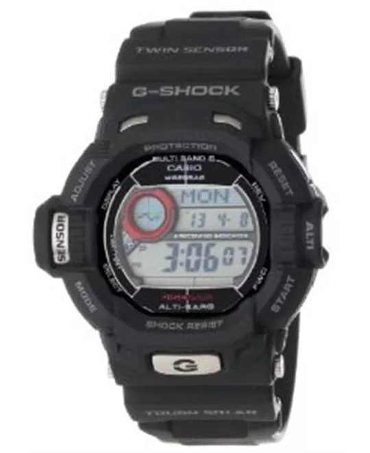 Men's G-Shock Riseman Alti-Therm Solar Atomic Watch