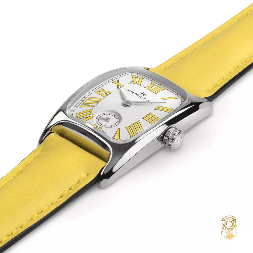 Hamilton American Classic Yellow Watch 24mmx27mm