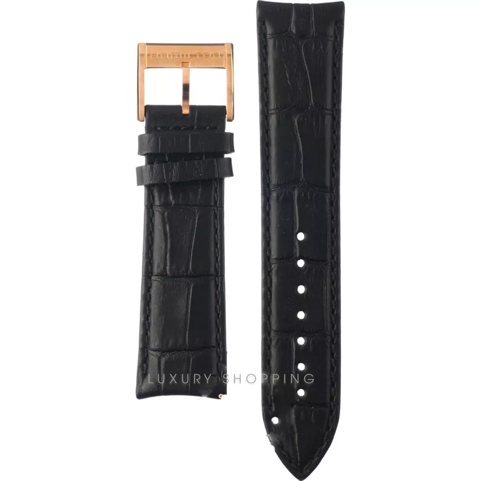 Hamilton Jazzmaster Black Leather Strap 22/20