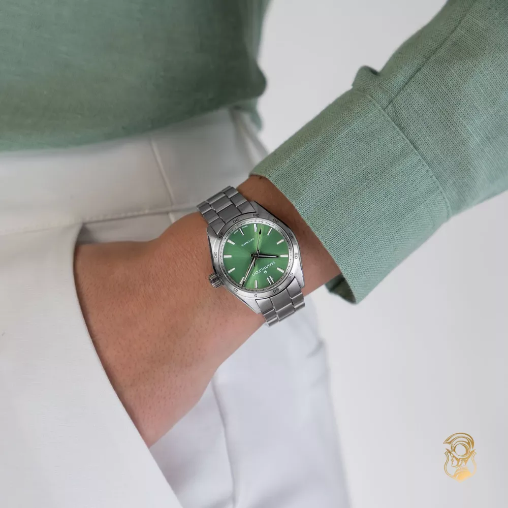 Hamilton Jazzmaster Green  Automatic Watch 34mm