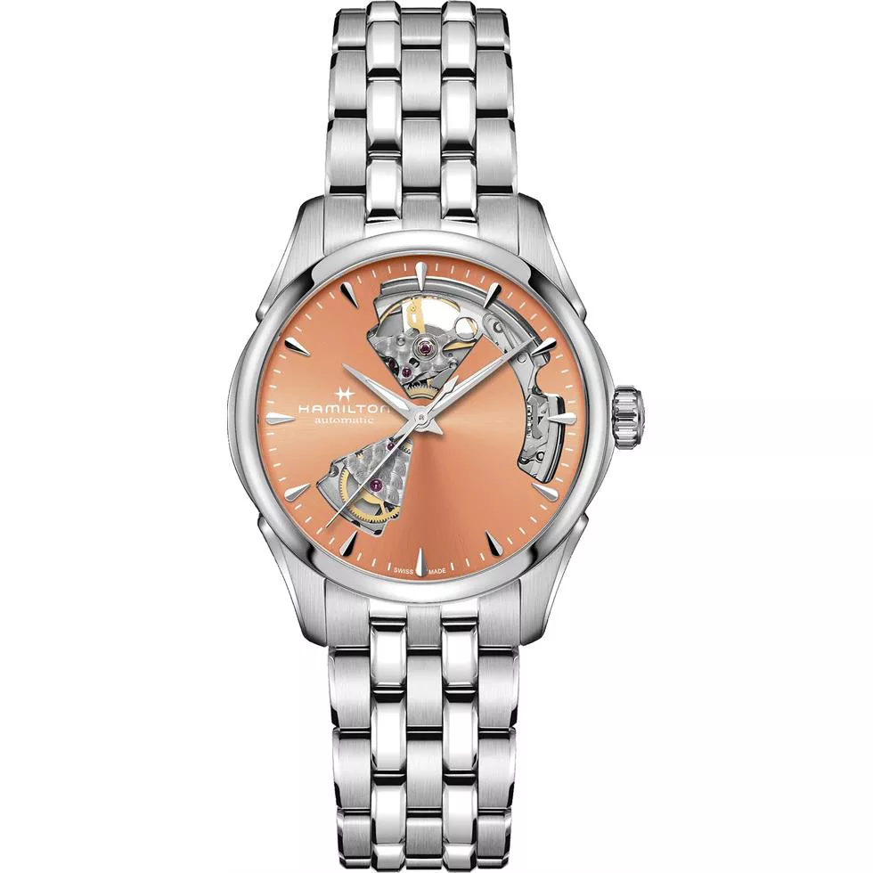 Hamilton Jazzmaster Orange Dial Automatic Watch 36mm