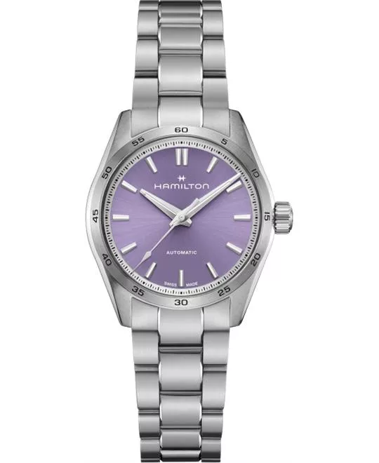 Hamilton Jazzmaster Purple Automatic Watch 34mm