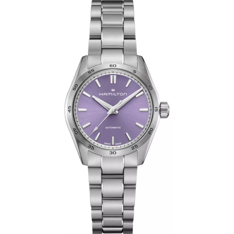 Hamilton Jazzmaster Purple Automatic Watch 34mm