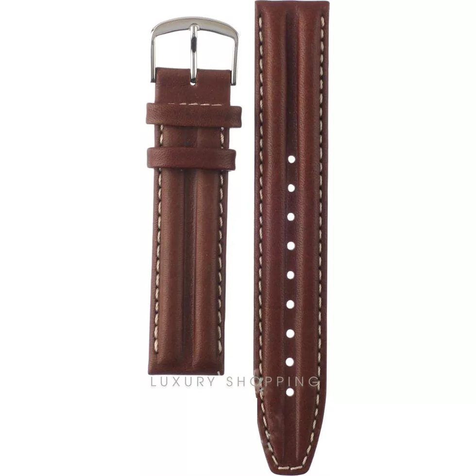 Hamilton Khaki Action Brown Leather Strap 18mm