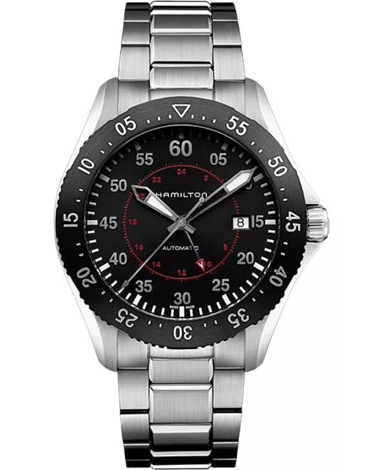 HAMILTON Khaki Aviation Pilot GMT Watch 44mm