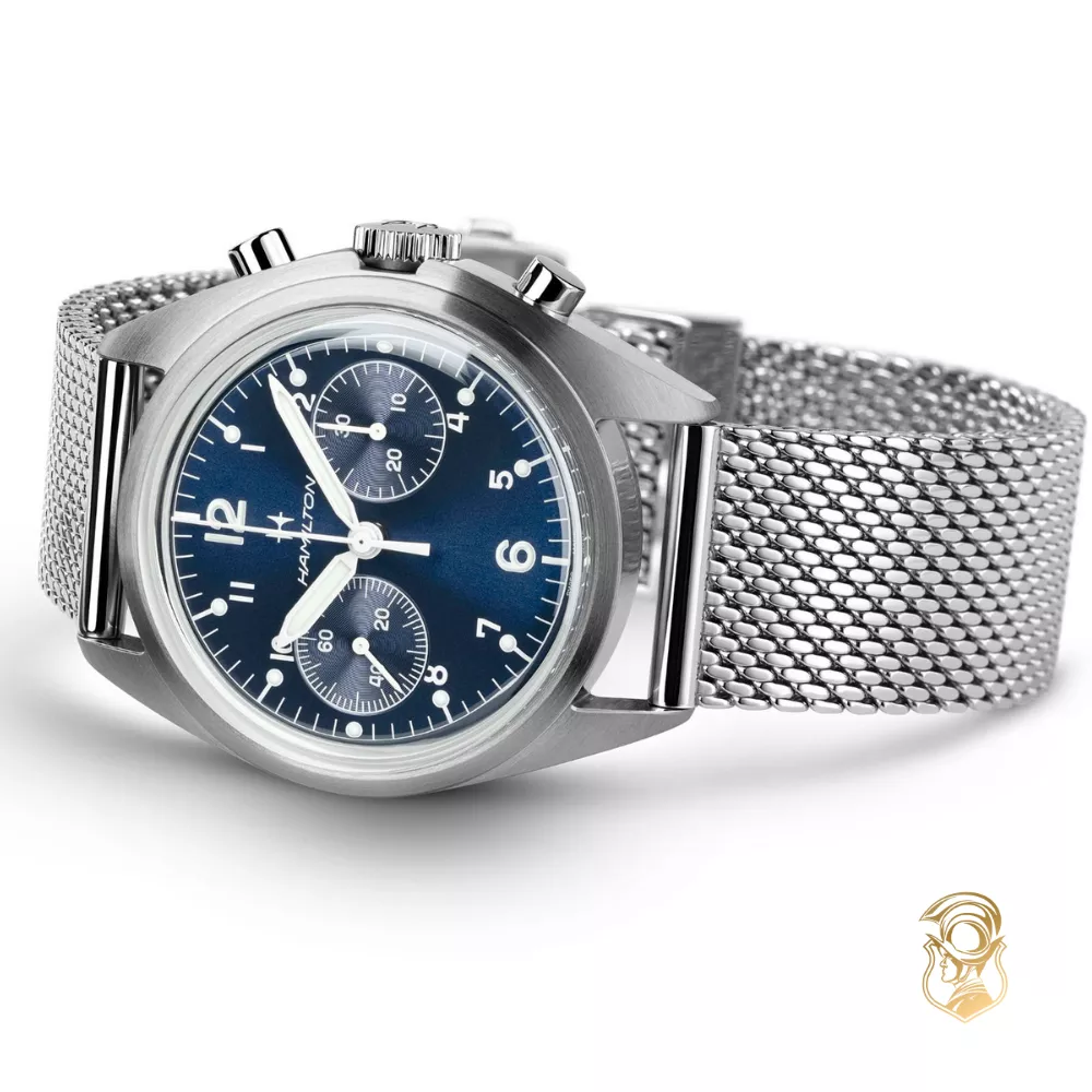 Hamilton Khaki Aviation Pilot Pioneer Mechanical Chrono Watch 40mm