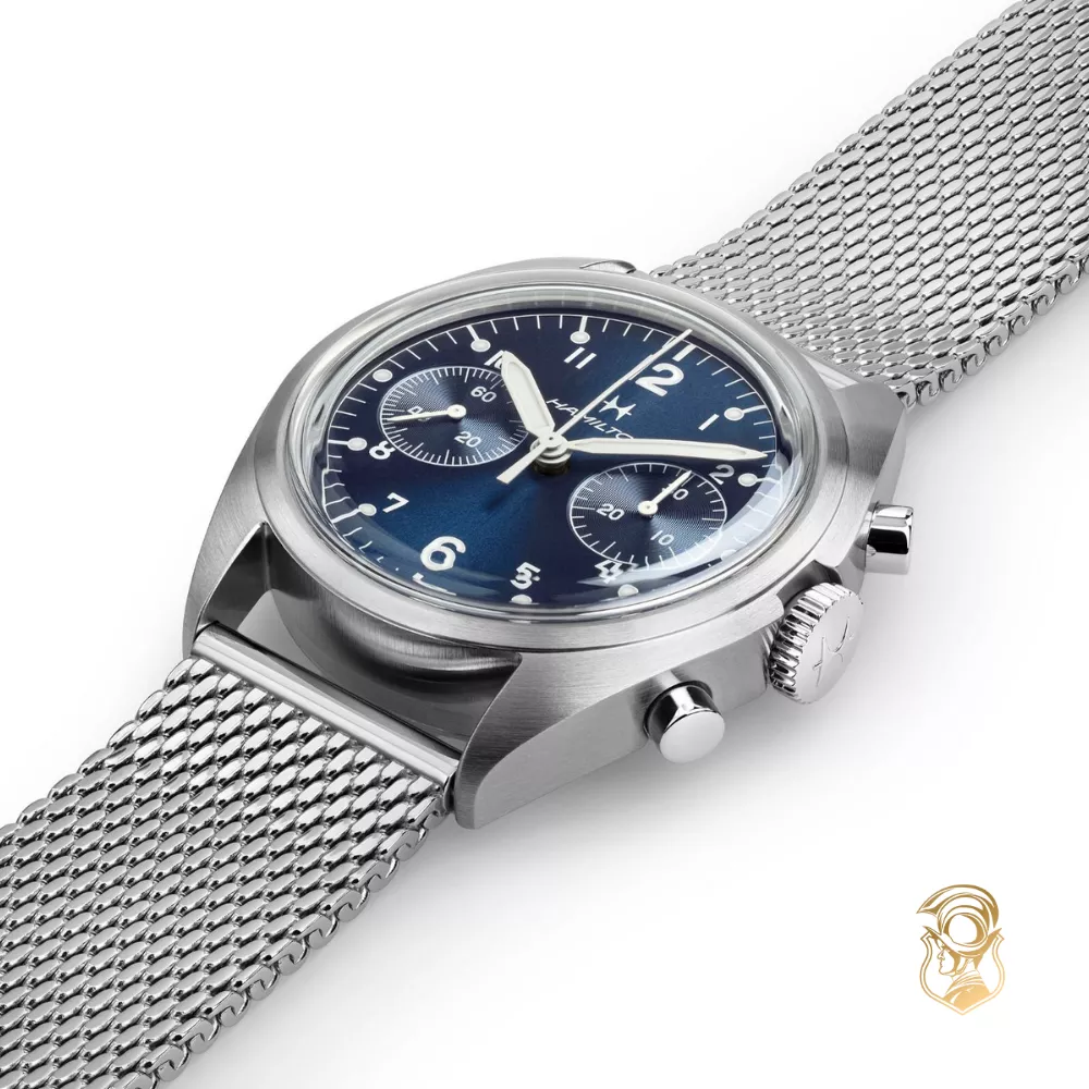Hamilton Khaki Aviation Pilot Pioneer Mechanical Chrono Watch 40mm
