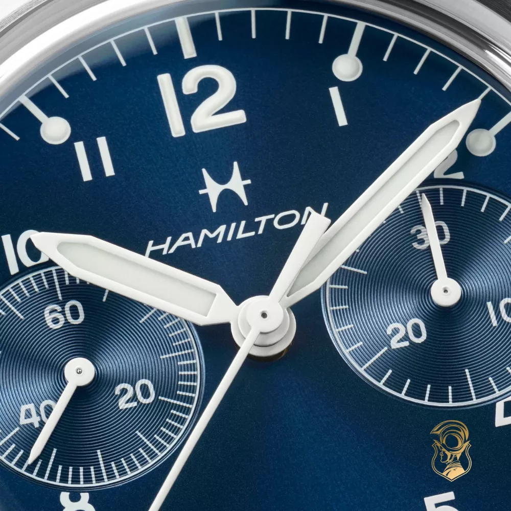 Hamilton Khaki Aviation Pilot Pioneer Mechanical Chrono Watch 40mm