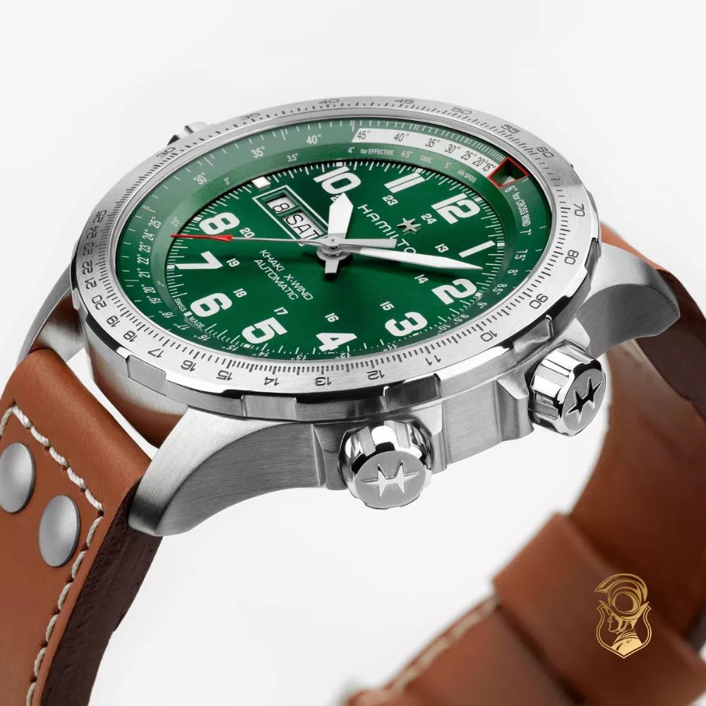 Hamilton Khaki Aviation X-Wind Day Date Watch 45mm