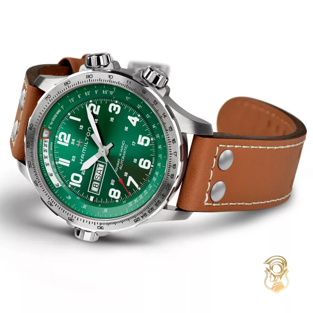 Hamilton Khaki Aviation X-Wind Day Date Watch 45mm
