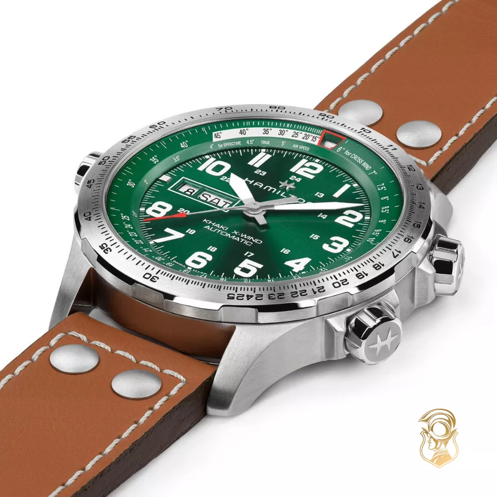 Hamilton Khaki Aviation X-Wind Day Date Watch 45mm