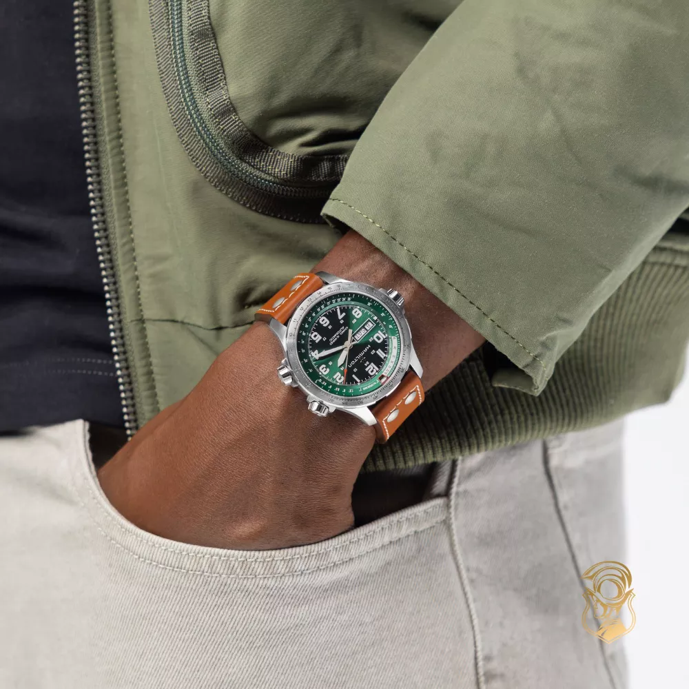 Hamilton Khaki Aviation X-Wind Day Date Watch 45mm