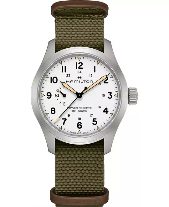 Hamilton Khaki Field Mechanical Power Reserve Watch 40mm 