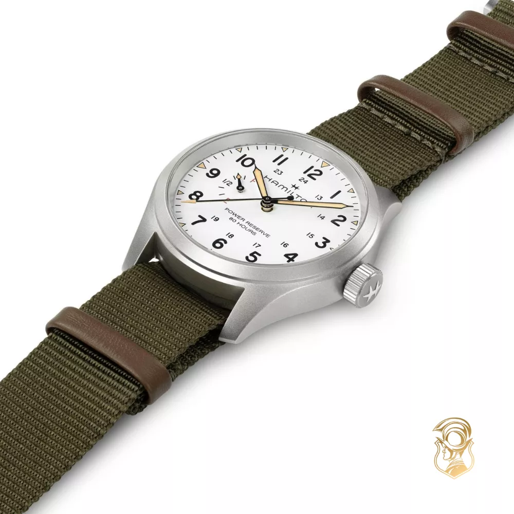Hamilton Khaki Field Mechanical Power Reserve Watch 40mm 