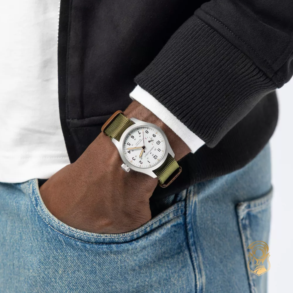 Hamilton Khaki Field Mechanical Power Reserve Watch 40mm 